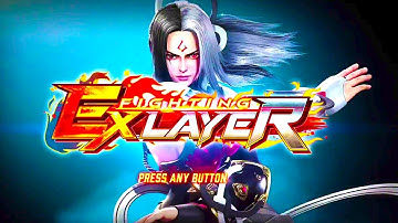 FIGHTING EX LAYER - Title Screen + NEW Expert Mode Gameplay Trailer (2018) PS4