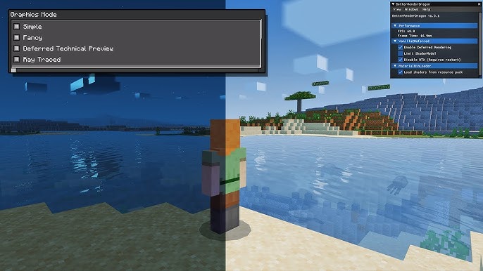 COMO HABILITAR O (RENDERDRAGON) NOVO RECURSO, Upscaling E Raytracing  MINECRAFT! 1.16.200.56- MCPE 