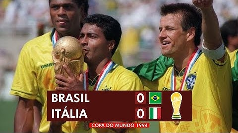 Brasil 0 x 0 Itália (3 x 2) - Melhores momentos (GLOBO HD 720p) - Final Copa do Mundo 1994