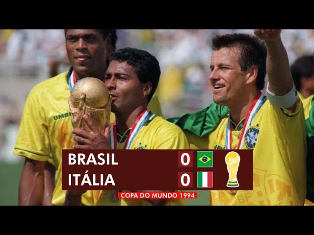 Brasil x Itália, final da copa do mundo de 1994 (jogo completo