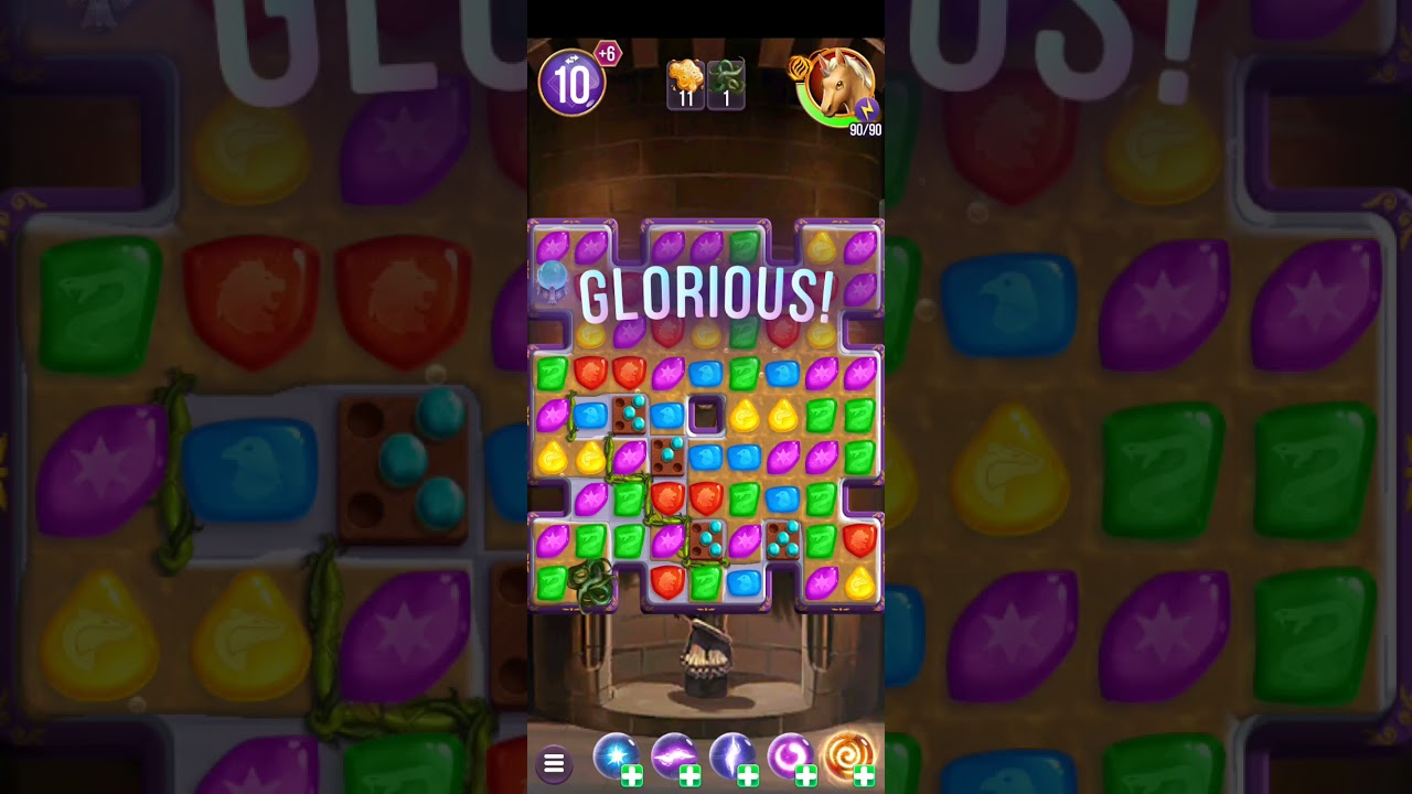 Harry Potter: Puzzles & Spells level 1617 no boosters