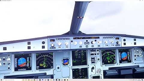 FSLABS A320 SL | TAKING OFF IN STORMY DUSSELDORF EDDL | VATSIM | P3DV5.1 | 1440p