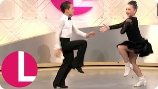 BGT's Ballroom Duo Lexie and Christopher Perform Live on Lorraine! | Lorraine