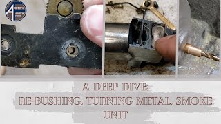 Deep dive part 2:  making and replacing axle bushings for 1948 #302 Atlantic.