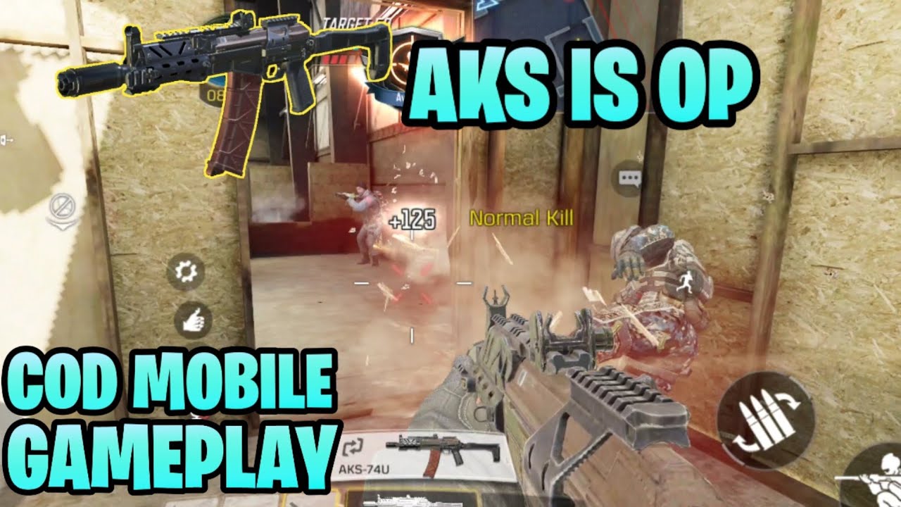 CALL OF DUTY - AKS TEAM DEATH MATCH | COD MOBILE GAMEPLAY - 