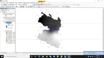 Kriging Interpolation by Arc GIS 10.8