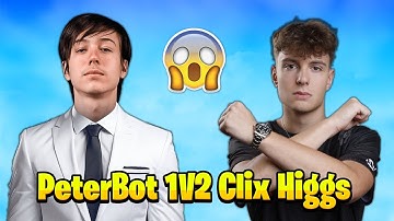 PeterBot 1V2 Clutch Clix Higgs in Trio Scrims