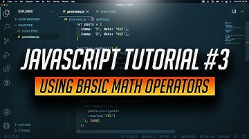 Basic Maths Operators and Concatenation | Beginner JS Tutorial #3