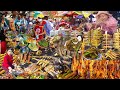 Oudong, Battambang, & Phnom Penh Street Food - Cambodian Fresh & Yummy Street Food