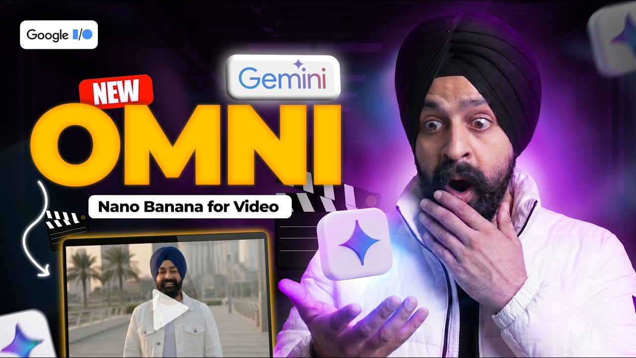 Gemini Omni creator workflow with multimodal editing and avatar features
