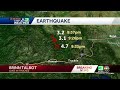 ShakeAlert issued before quakes in the Sierra