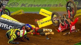 Horrified! Motocross Accident Almost Takes the Crosser's Life!