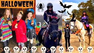 HALLOWEEN WITH THE HORSES!!!!