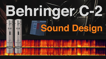 Behringer C-2 XY and UMC204HD Test - ASMR Sound Design Like Hollywood #behringer #ASMR #sounddesign