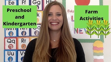 FARM Theme Part #2 - Preschool and Kindergarten Activities!