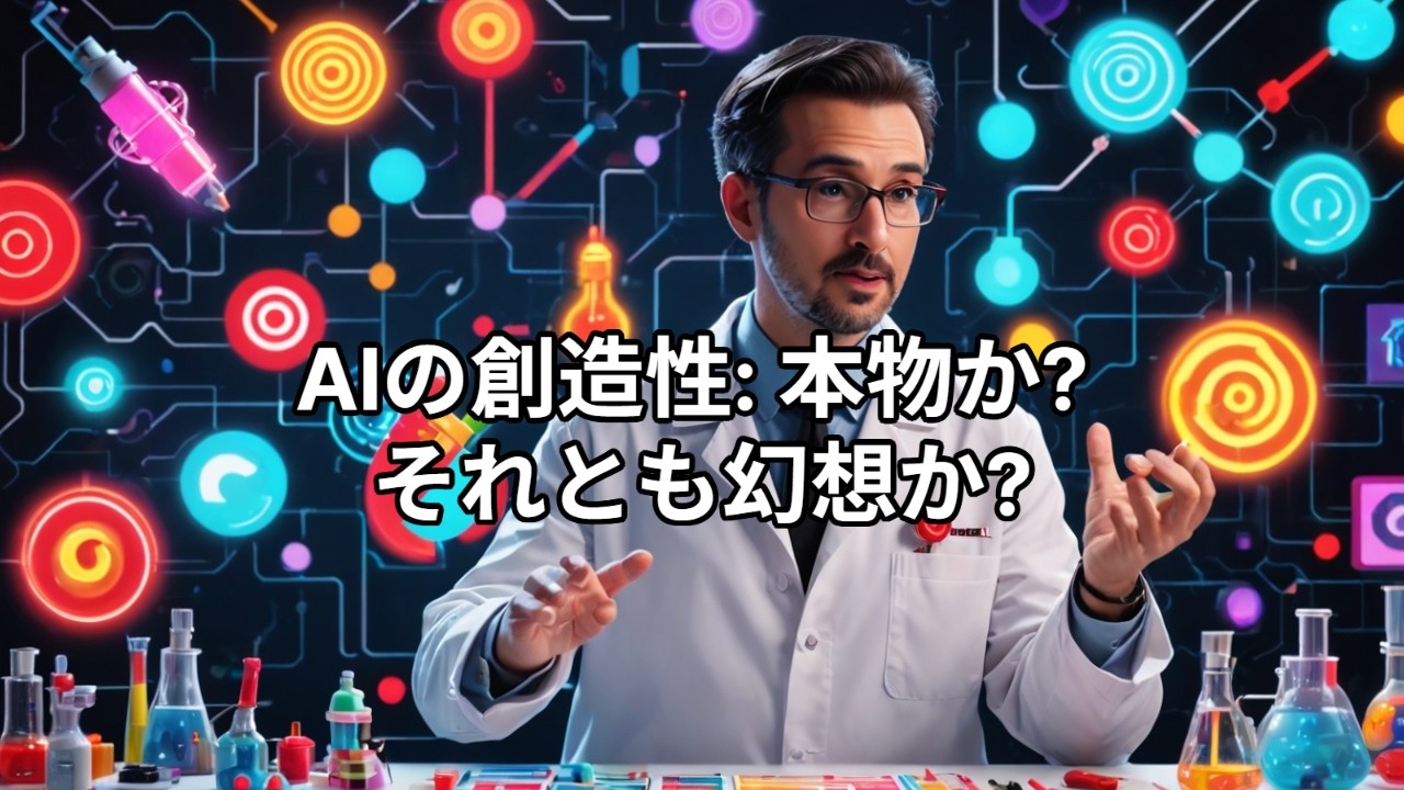 AIは創造性を持てるのか？機械学習モデルの「創発的創造性」と人間の創造性を比較する