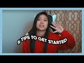 5 Tips on Getting Started with Graphic Design