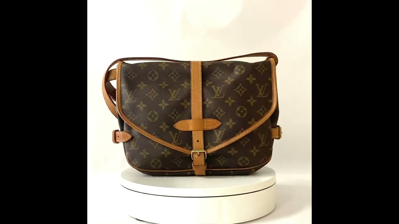 Louis Vuitton ソミュール30 LOUIS VUITTON ルイ・ヴィトン ソミュール30 モノグラム M42256