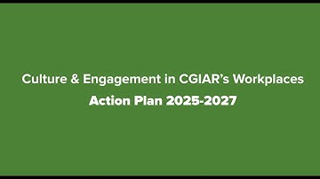 Culture & Engagement in CGIAR