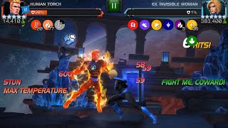 Abyss of Legends - Human Torch v Invisible Woman w/ the Assist From Mr. Fantastic