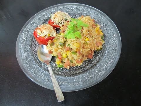 Baked Tomato, Bread Pizza & Sausage Rice 3 in 1 Recipe Challenge...:)