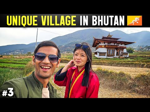 Unique Village Life & Fertility Temple In Punakha, Bhutan 🇧🇹