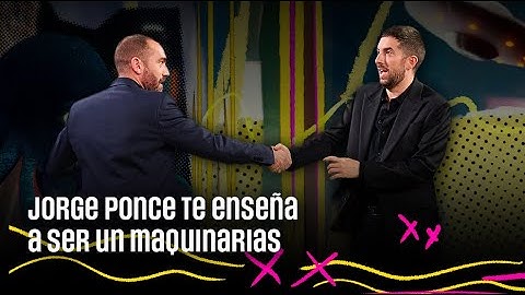 Jorge Ponce te enseña a ser un maquinarias | #LaRevuelta 08.05.2025