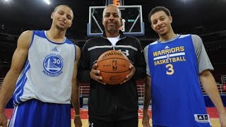 Can Stephen Curry Beat His Dad Dell Curry 1 on 1? (Stephen Curry vs Dell Curry)