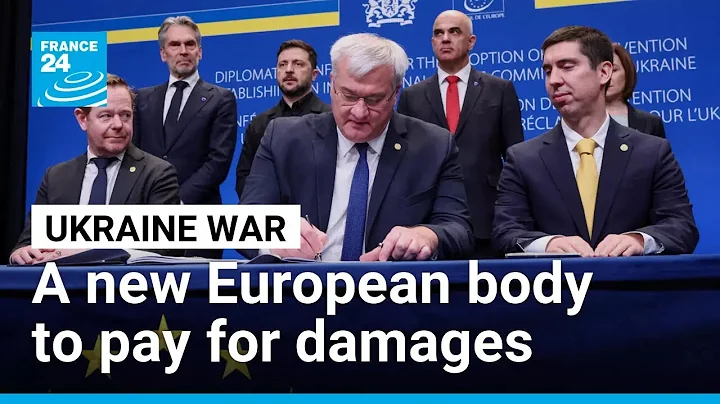 Europe to launch international commission for Ukraine war damages • FRANCE 24 English