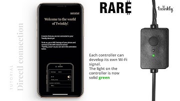 Twinkly® Tutorial - Direct Connection to Smartphone - RareElectronics.com