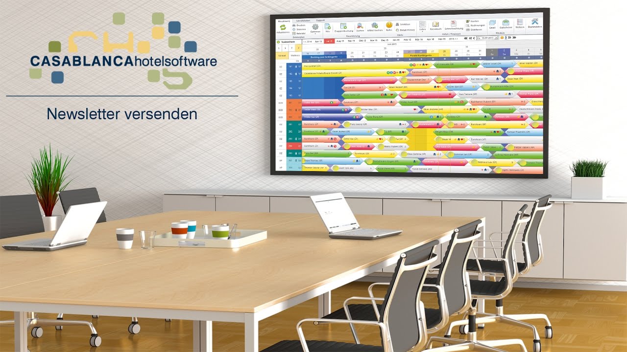 Casablanca Hotelsoftware - Newsletter versenden