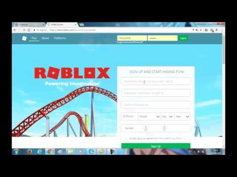 Como Crear Una Cuenta En Roblox Espanol 2017 Youtube - como crear una cuenta para roblox en espaÃ±ol 2016