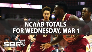 NCAA Basketball Picks | Totals For Wednesday, March 1st