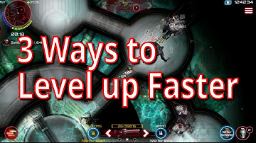 3 Ways to Level up Faster [SAS: Zombie Assault 4 Version 2.0.2]