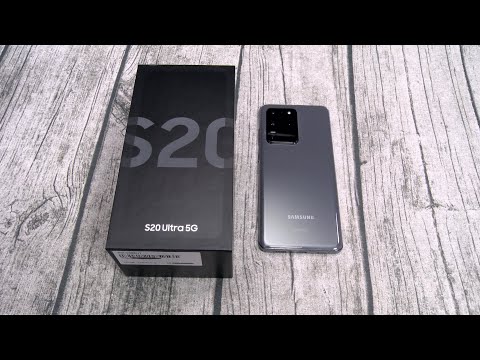 Samsung Galaxy S20 Ultra 5G - Unboxing and First Impressions