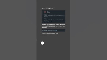Convert timedelta to total seconds #shorts