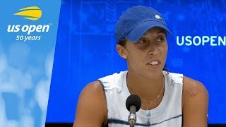 2018 US Open Press Conference: Madison Keys