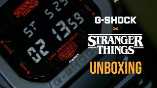 G-Shock X Stranger Things Dw-5600Stt-1Er Asmr Unboxing