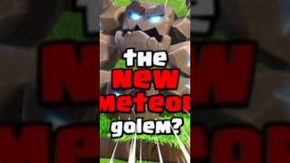 the meteor golem add in troops #clashofclans #clans #coc #gaming #clashofchampions