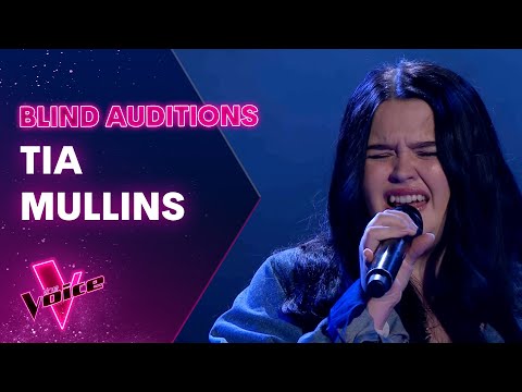 The Blind Auditions: Tia Mullins sings We Don't Have to Take our Clothes Off by Ella Eyre