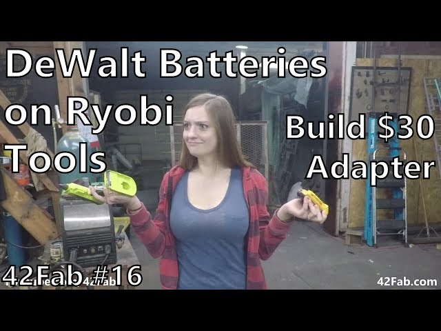 DIY Adapter for Ryobi ONE+ Battery to Black+Decker 20V MAX Power Tool –  BlastersBB