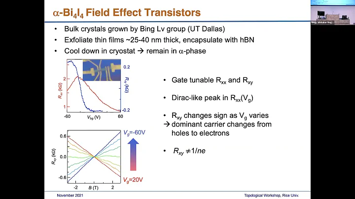 Jeanie Lau (Ohio State) - Supercurrent in topologi...