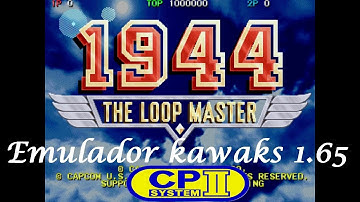 1944: The Loop Master (2000) (CPS-2) (Emulador Kawaks) Playthrough-HD