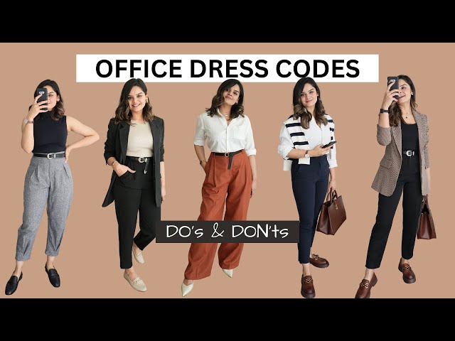 Business Casual vs. Smart Casual?? Office Dress Codes 101 - YouTube