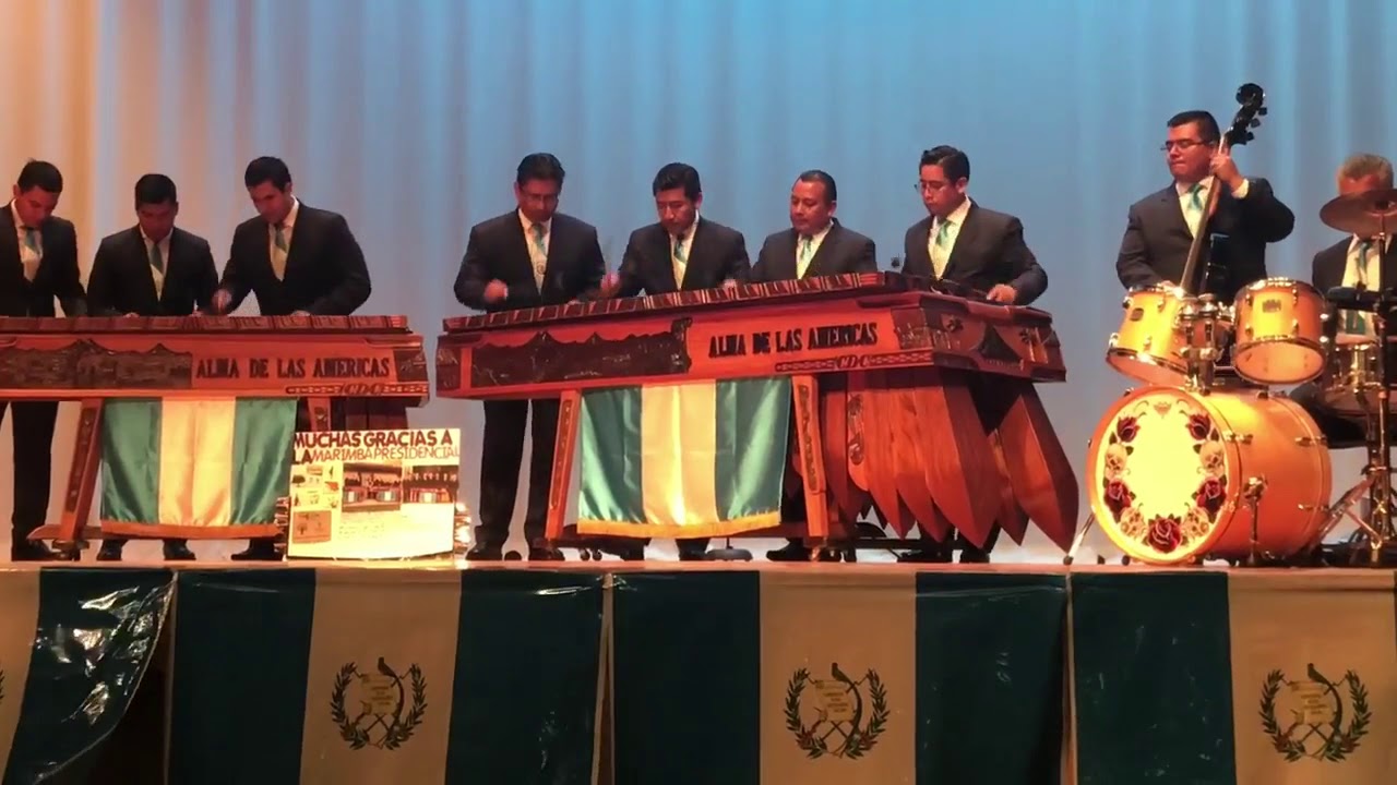 Marimba presidencia maderas de mi tierra YouTube