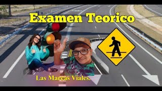 APRENDE LAS MARCAS VIALES EN CLASE DE CONDUCCIÓN.