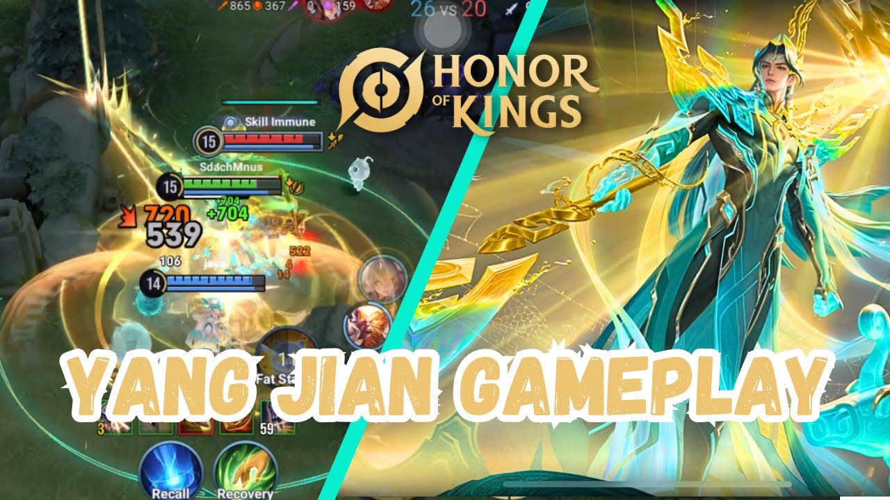 Best YANG JIAN Gameplay | Honor Of King