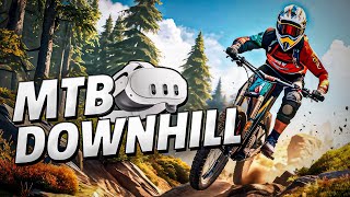 MTB Downhill - Meta Quest 3 Gameplay | First Minutes [No Commentary] screenshot 1