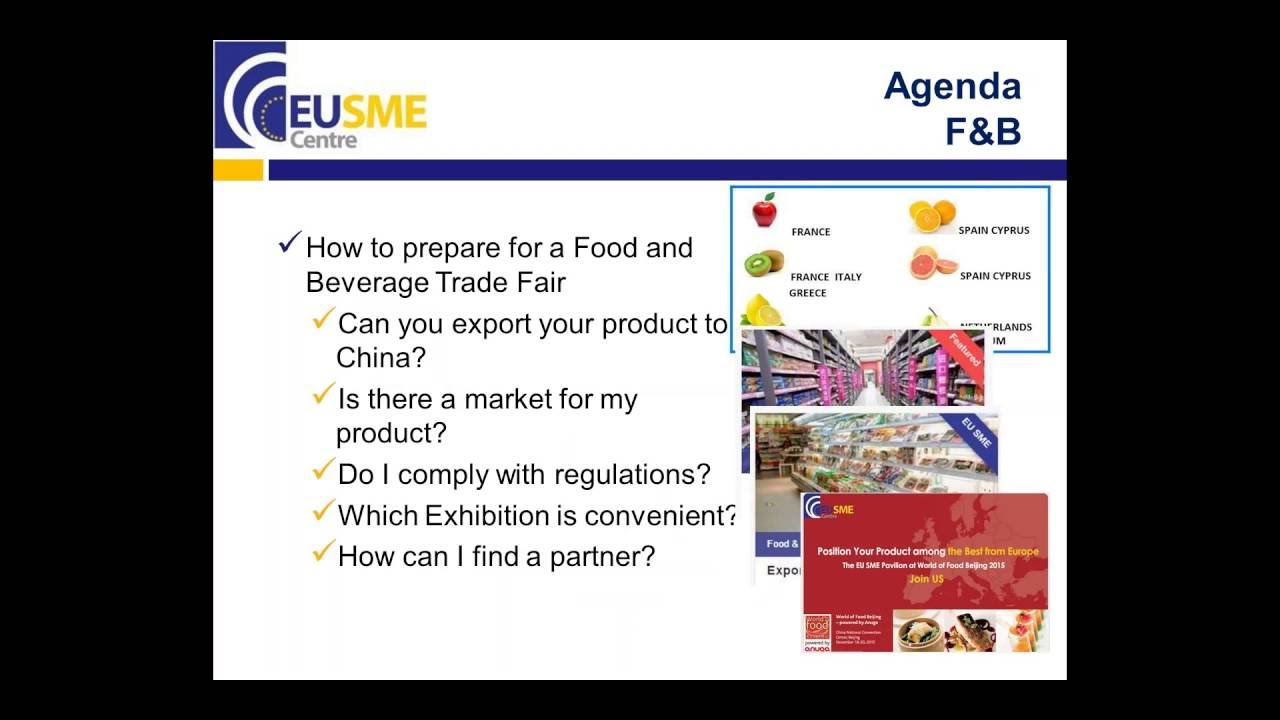 How to Prepare for Food and Beverage Trade Fairs in China YouTube