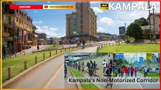 Uganda's Non motorized transport corridors in Kampala | Luwum Street#4k #Documentary#Museven